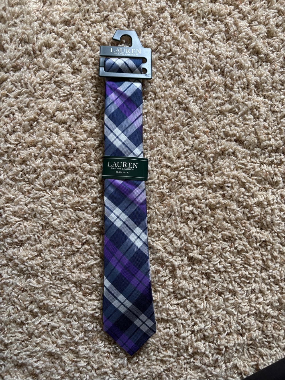 Boys silk tie